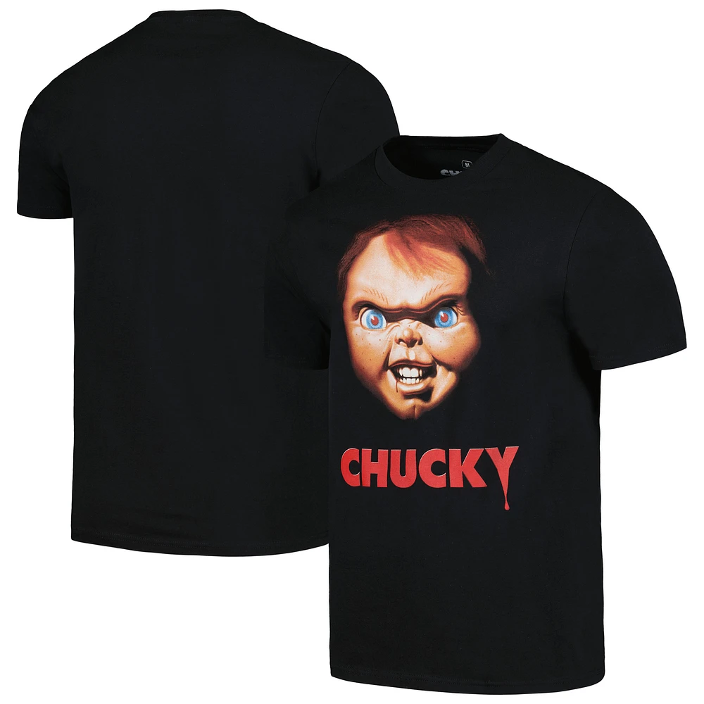 Men's Black Chucky Graphic T-Shirt