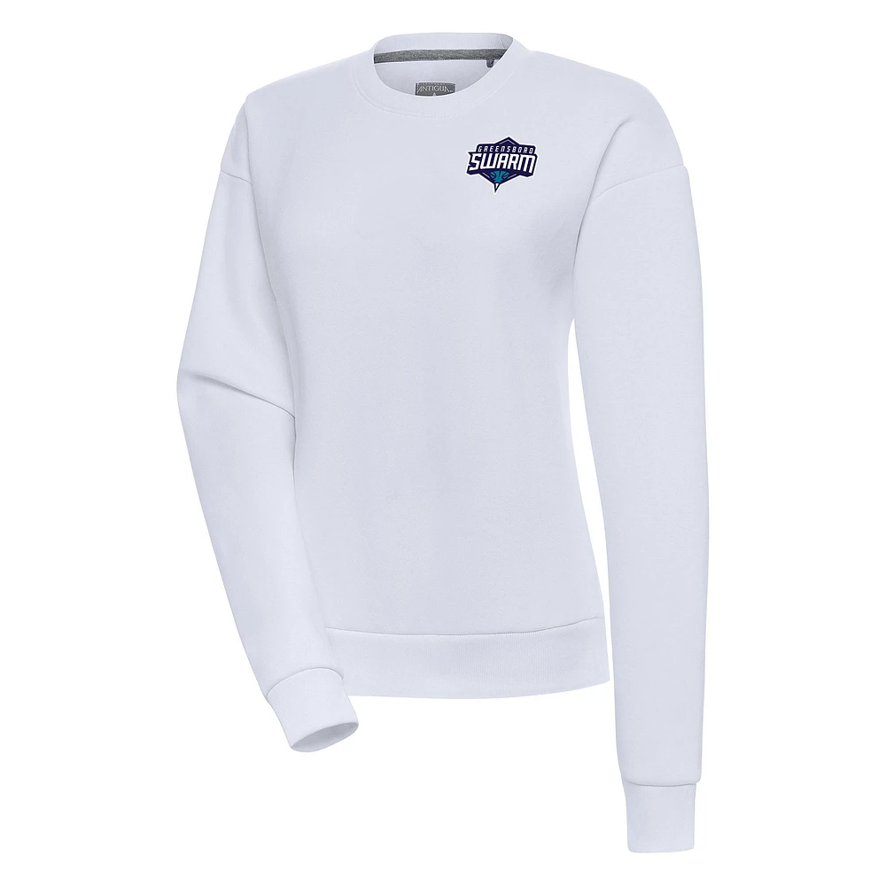 Women's Antigua Greensboro Swarm Victory Pullover Sweatshirt