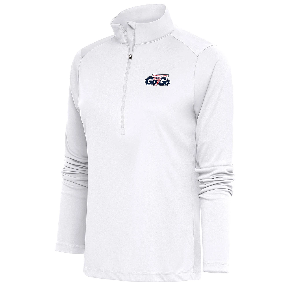 Women's Antigua Capital City Go-Go Tribute Half-Zip Pullover Top