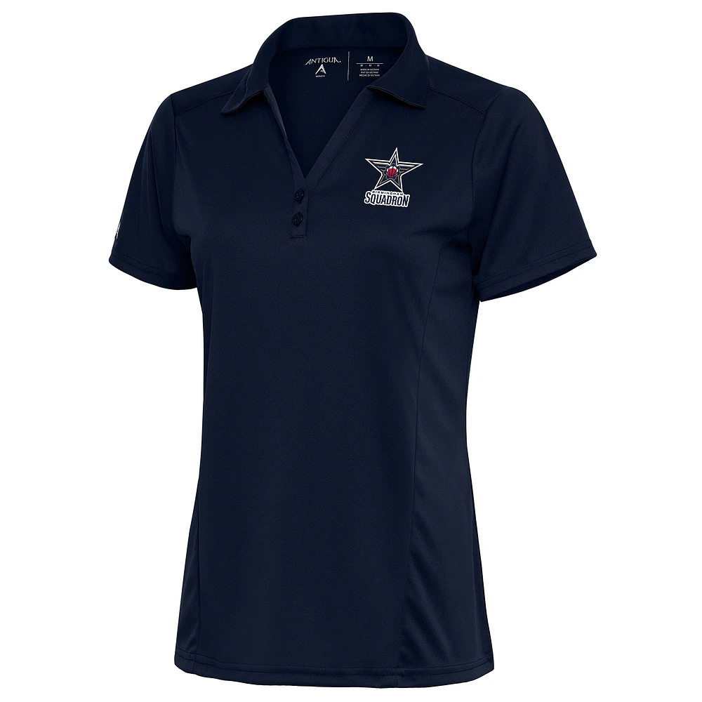 Women's Antigua Navy Birmingham Squadron Tribute Polo