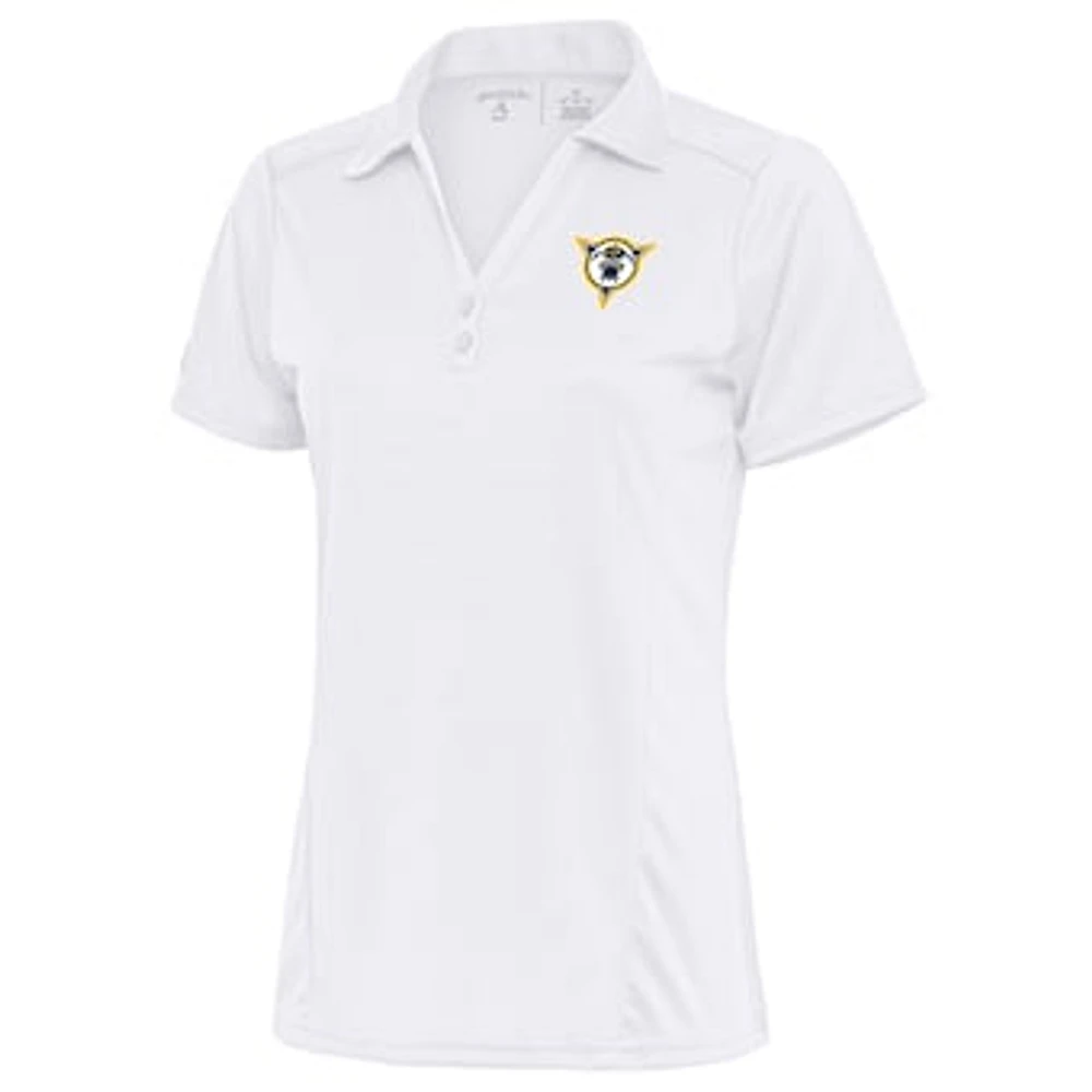 Women's Antigua White Fort Wayne Mad Ants Tribute Polo