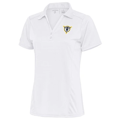 Women's Antigua White Fort Wayne Mad Ants Tribute Polo