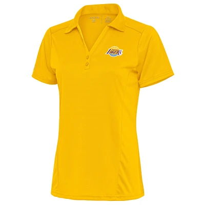 Women's Antigua Gold South Bay Lakers Tribute Polo