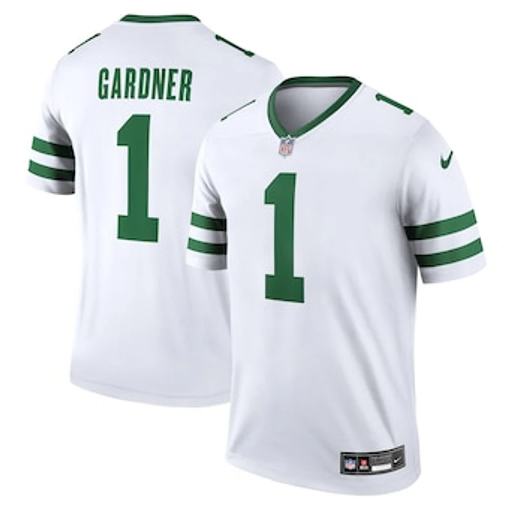Men's Nike Ahmad Sauce Gardner White New York Jets Legend Player Performance Top
