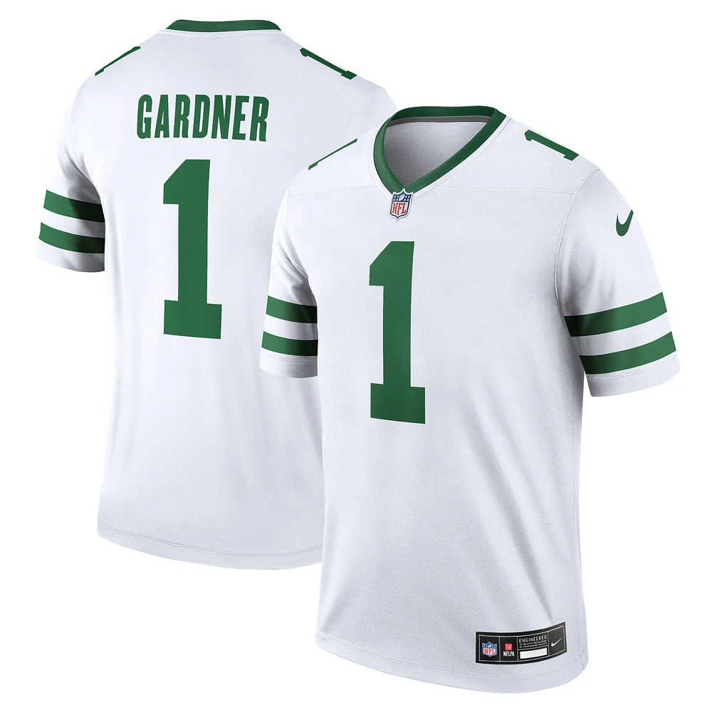 Men's Nike Ahmad Sauce Gardner White New York Jets Legend Player Performance Top