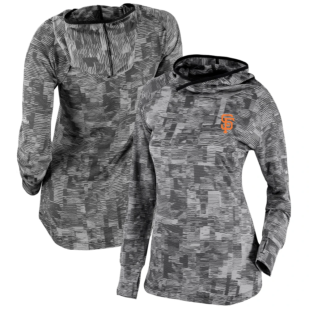Women's Columbia San Francisco Giants Omni-Wick Sunday Ball Pullover Hoodie