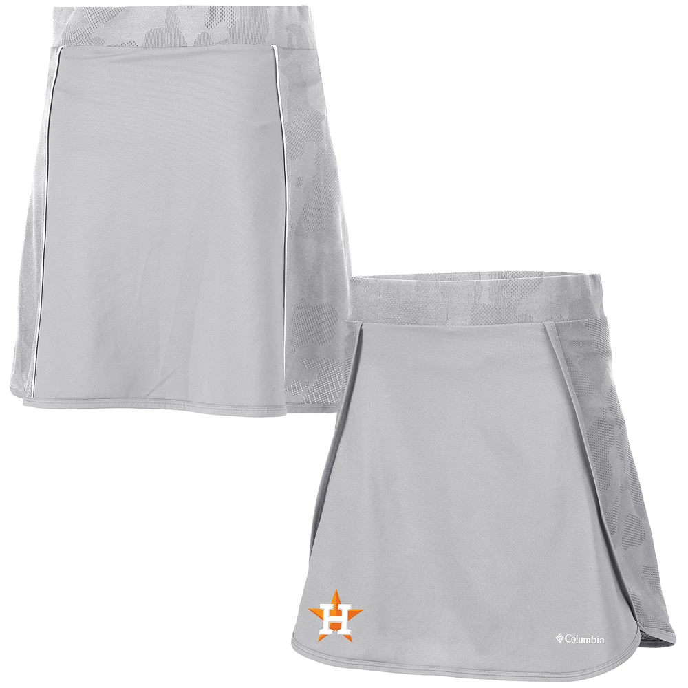 Women's Columbia Gray Houston Astros Up Next Skort