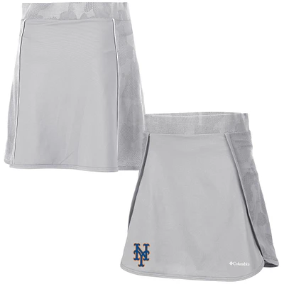Women's Columbia Gray New York Mets Up Next Skort