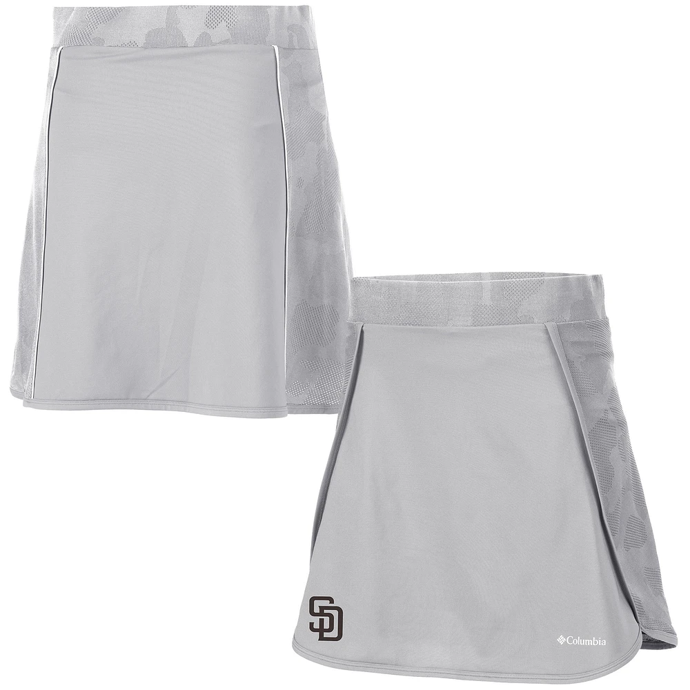 Women's Columbia Gray San Diego Padres Up Next Skort