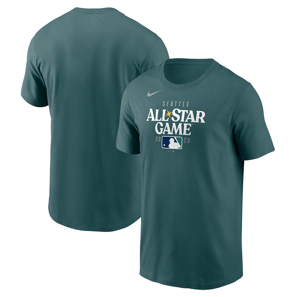 Men's Nike Teal 2023 MLB All-Star Game Wordmark T-Shirt