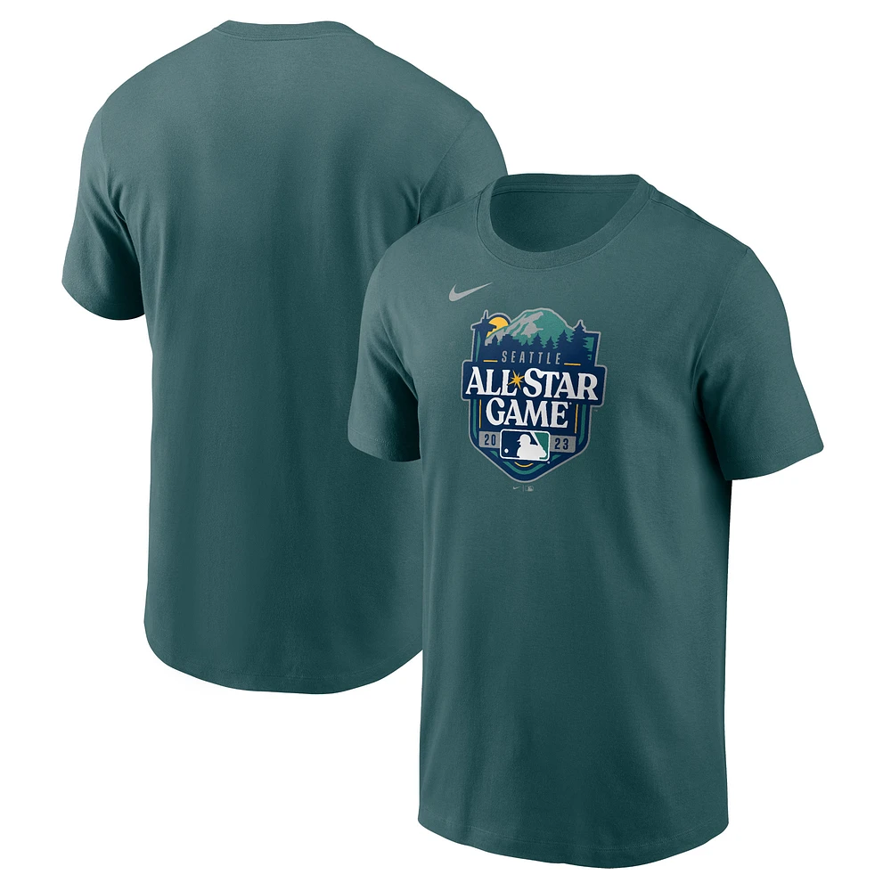 Men's Nike Teal 2023 MLB All-Star Game Logo T-Shirt