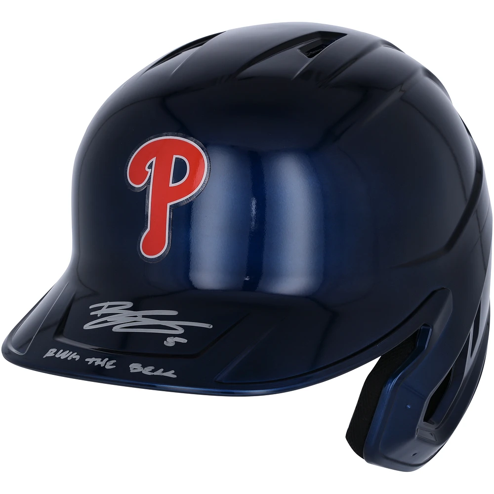 Bryson Stott Philadelphia Phillies Autographed Rawlings Replica Batting Helmet with Inscription