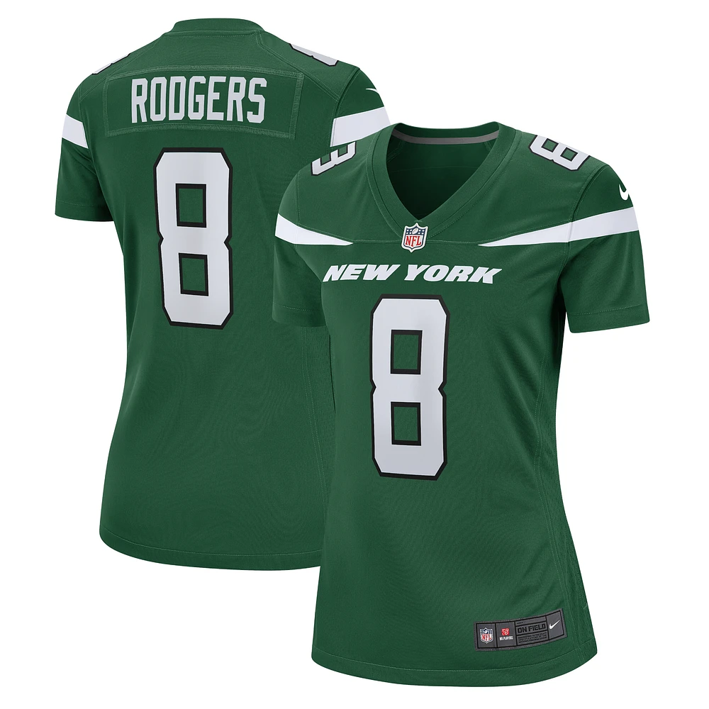 Women's Nike Aaron Rodgers Green New York Jets Player Jersey