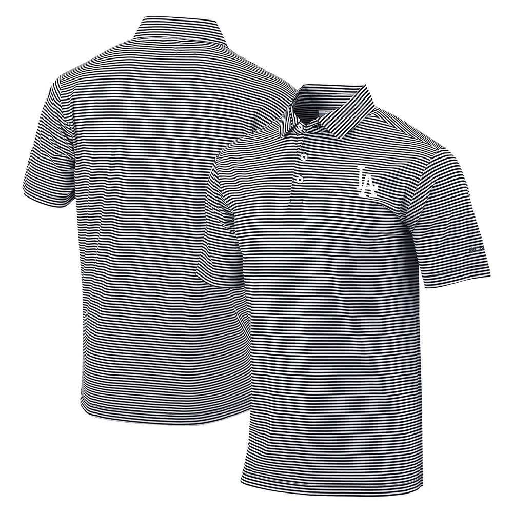 Men's Columbia Los Angeles Dodgers Golf Club Invite Omni-Wick Polo