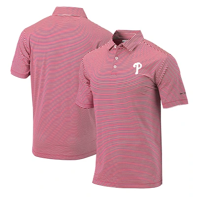 Men's Columbia Philadelphia Phillies Golf Club Invite Omni-Wick Polo