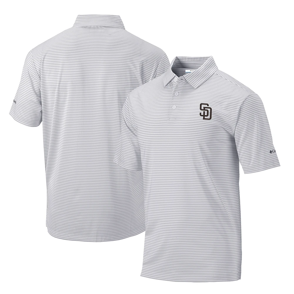 Men's Columbia San Diego Padres Golf Club Invite Omni-Wick Polo