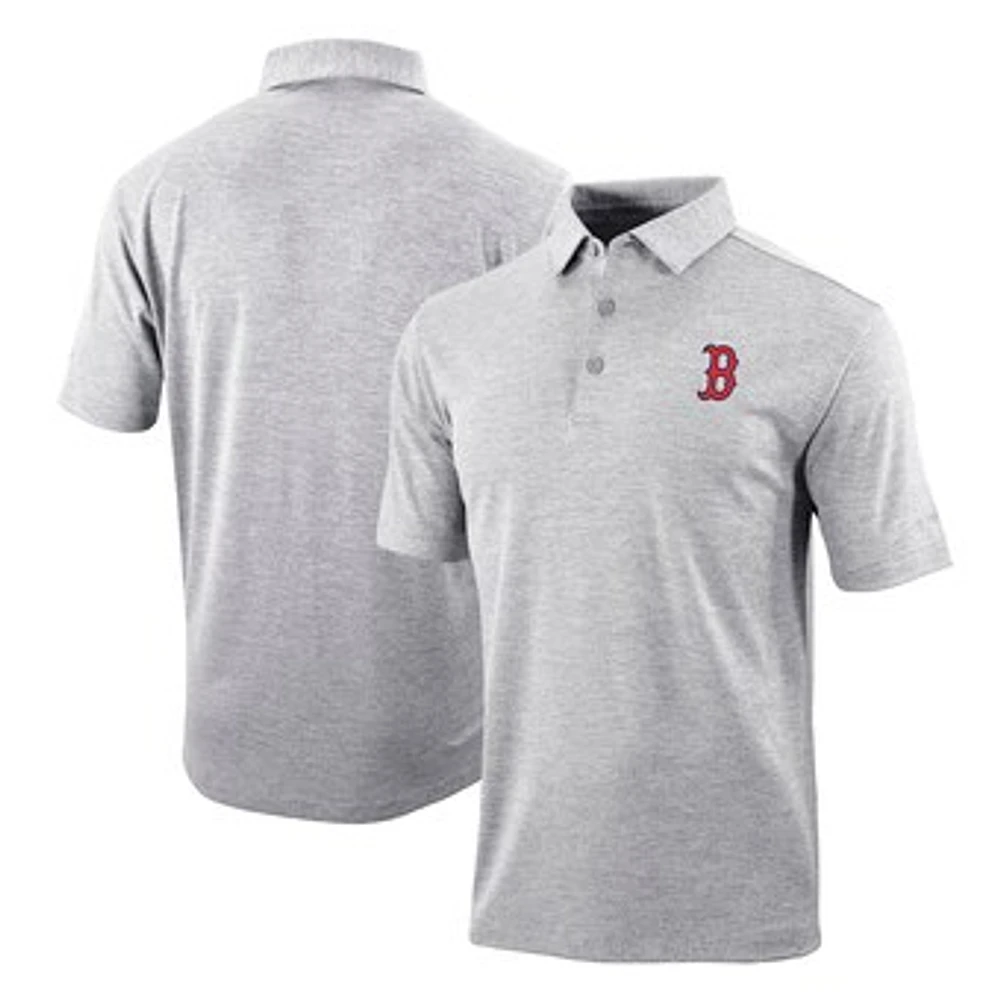 Men's Columbia Gray Boston Red Sox Omni-Wick Polo