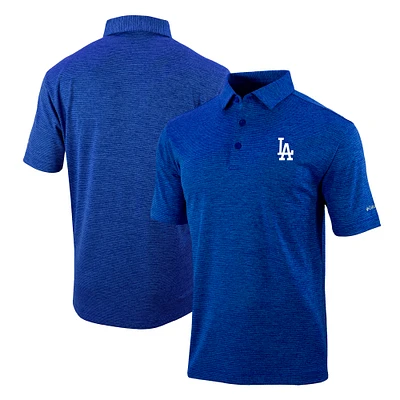 Men's Columbia Royal Los Angeles Dodgers Omni-Wick Polo