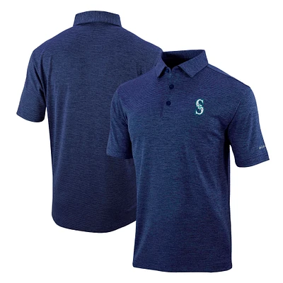 Men's Columbia Navy Seattle Mariners Omni-Wick Polo