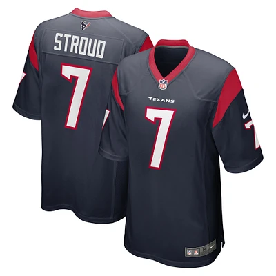 Men's Nike C.J. Stroud Navy Houston Texans Game Jersey