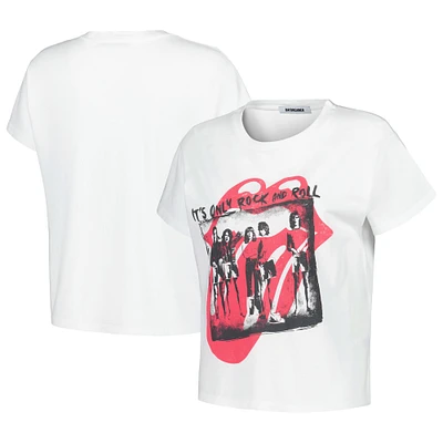 Women's Daydreamer White Rolling Stones Solo Graphic T-Shirt