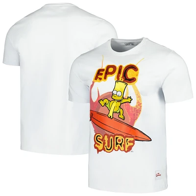 Unisex Freeze Max White The Simpsons T-Shirt