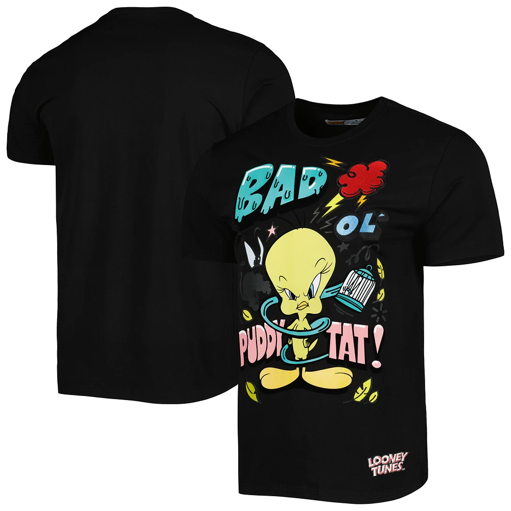 Unisex Freeze Max Black Looney Tunes T-Shirt