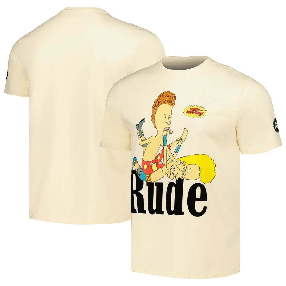 Men's Freeze Max Cream Beavis and Butt-Head T-Shirt