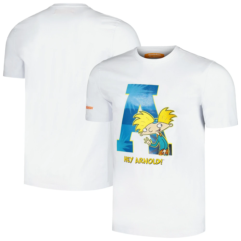 Men's Freeze Max White Hey Arnold! T-Shirt