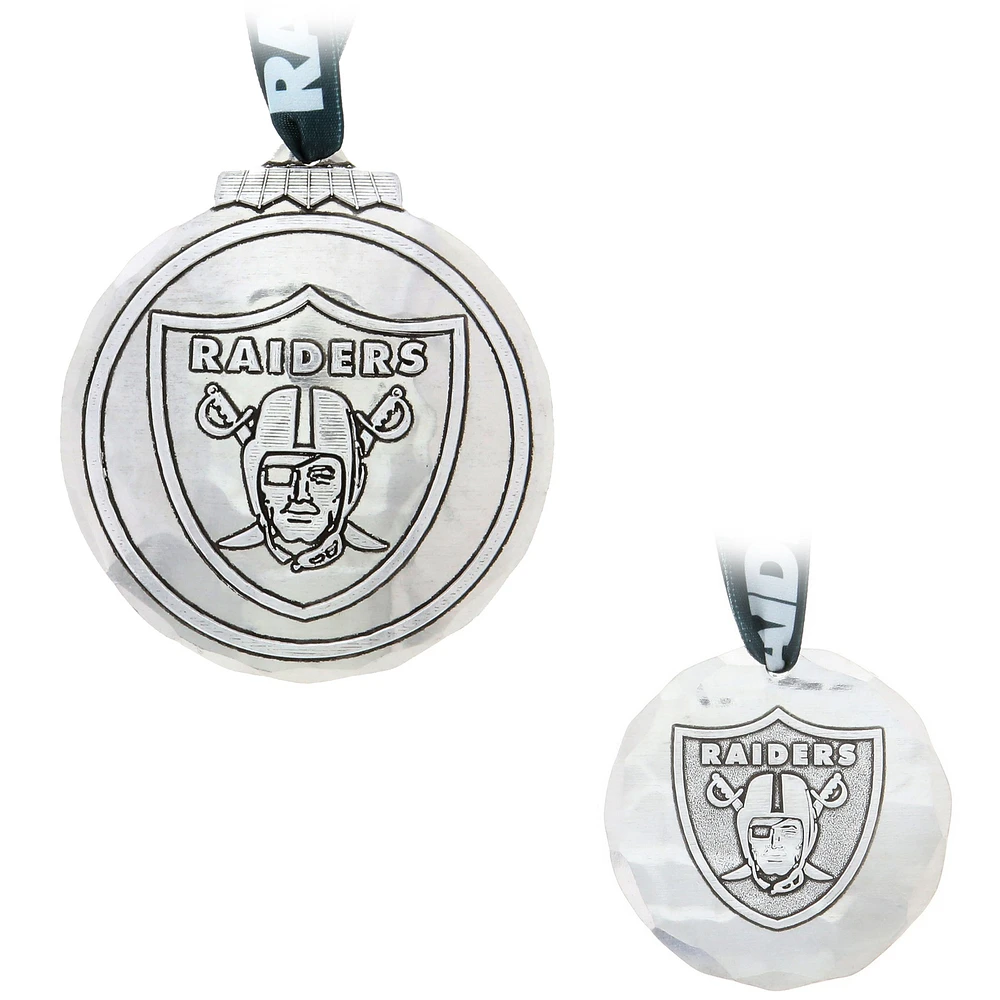 Las Vegas Raiders Two-Piece Ornament Set