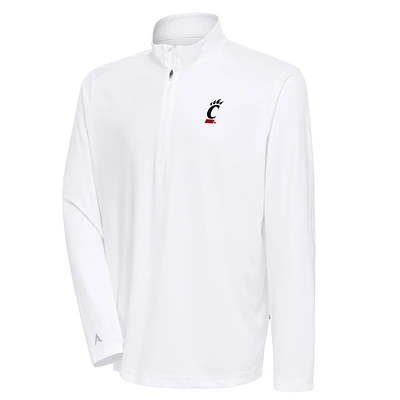Men's Antigua Cincinnati Bearcats Tribute Quarter-Zip Pullover Top