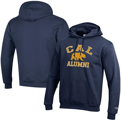 Men's Champion Navy Cal Bears Alumni Logo Pullover Hoodie