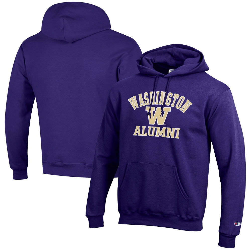 Men's Champion Washington Huskies Alumni Logo Pullover Hoodie