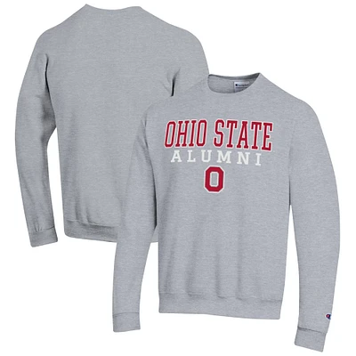 Men's Champion Ohio State Buckeyes Alumni Logo Pullover Sweatshirt