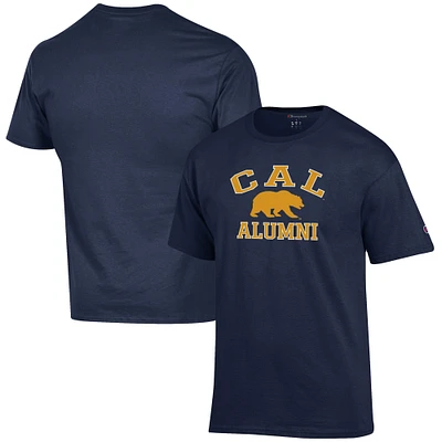 Men's Champion Navy Cal Bears Alumni Logo T-Shirt