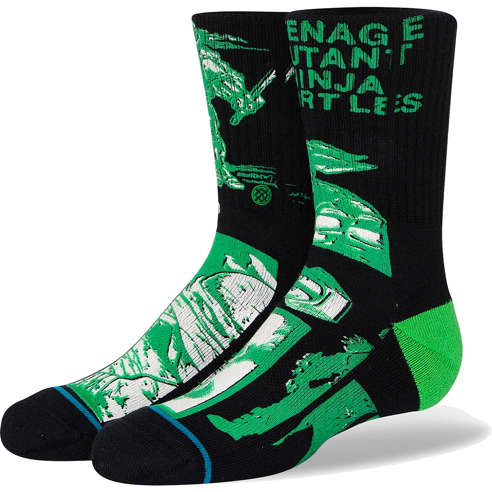 Youth Stance Black Teenage Mutant Ninja Turtles Crew Socks