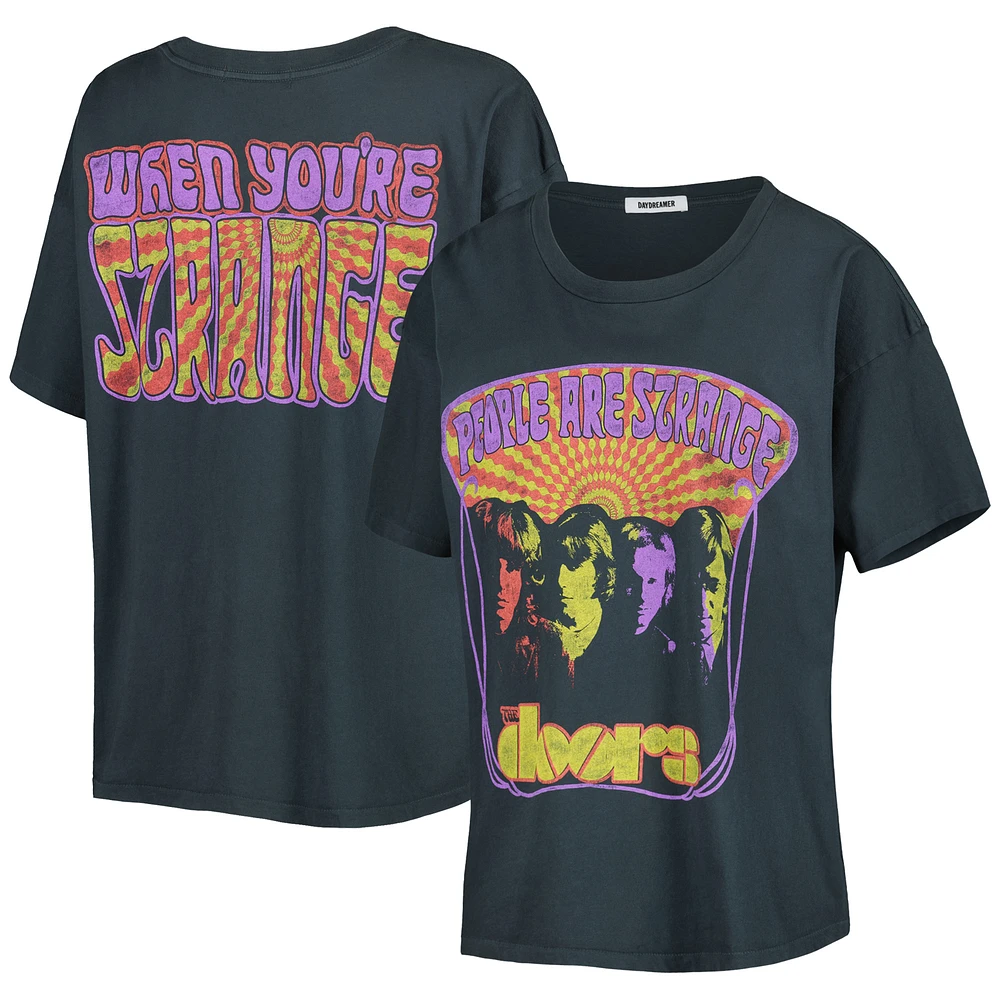 Women's Black The Doors Graphic T-Shirt