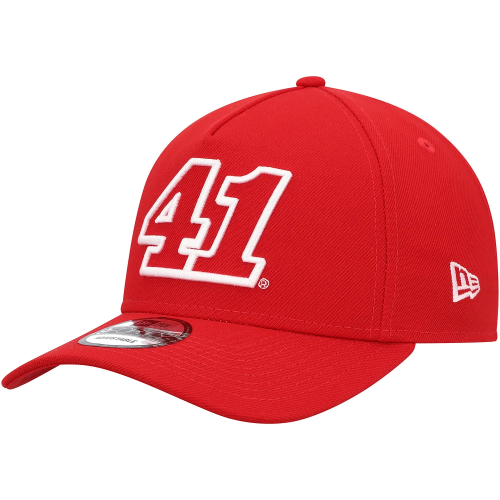 Men's New Era Scarlet Ryan Preece Logo 9FORTY Adjustable Hat