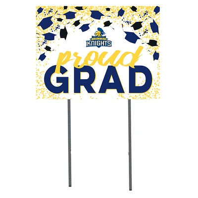 Carleton Knights 18" x 24" Proud Grad Yard Sign