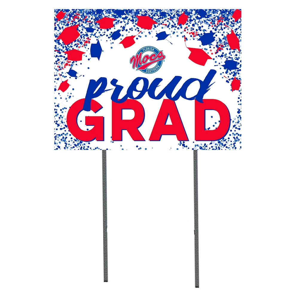 Florida Southern Mocs 18" x 24" Proud Grad Yard Sign