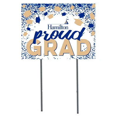 Hamilton Continentals 18" x 24" Proud Grad Yard Sign