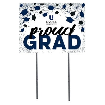 Lasell Lasers 18" x 24" Proud Grad Yard Sign