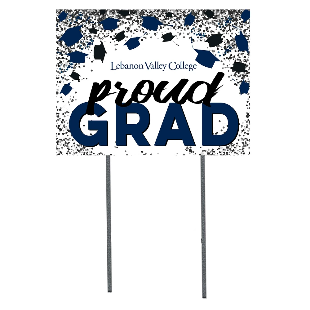 Lebanon Valley College 18" x 24" Proud Grad Yard Sign