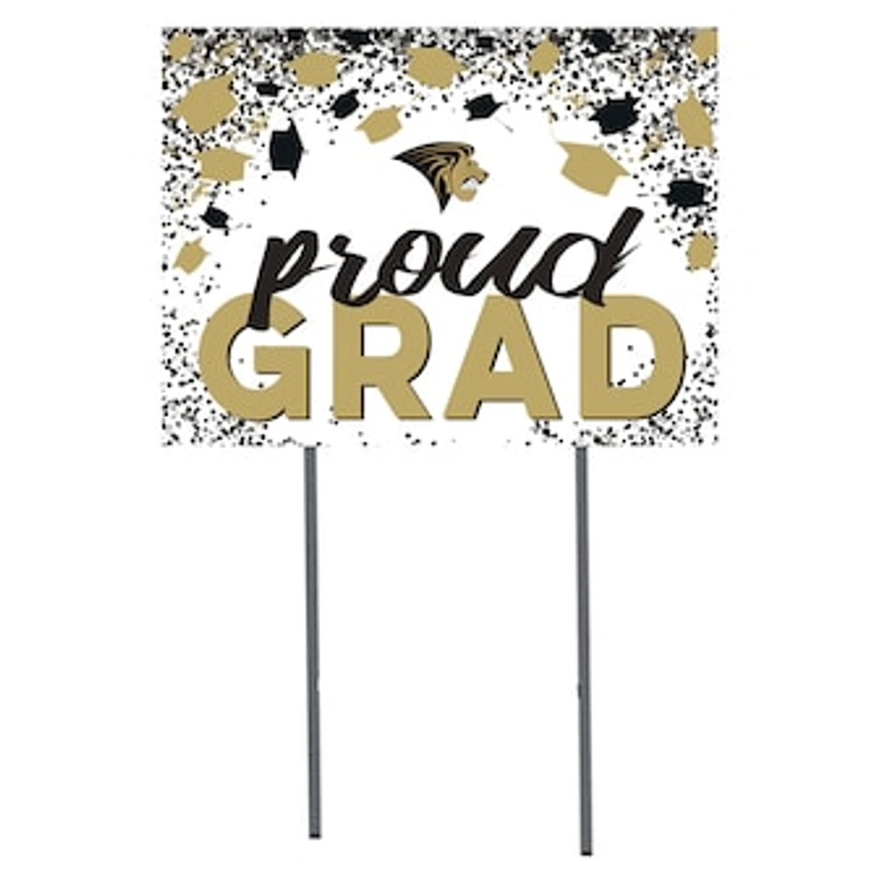 Lindenwood Lions 18" x 24" Proud Grad Yard Sign