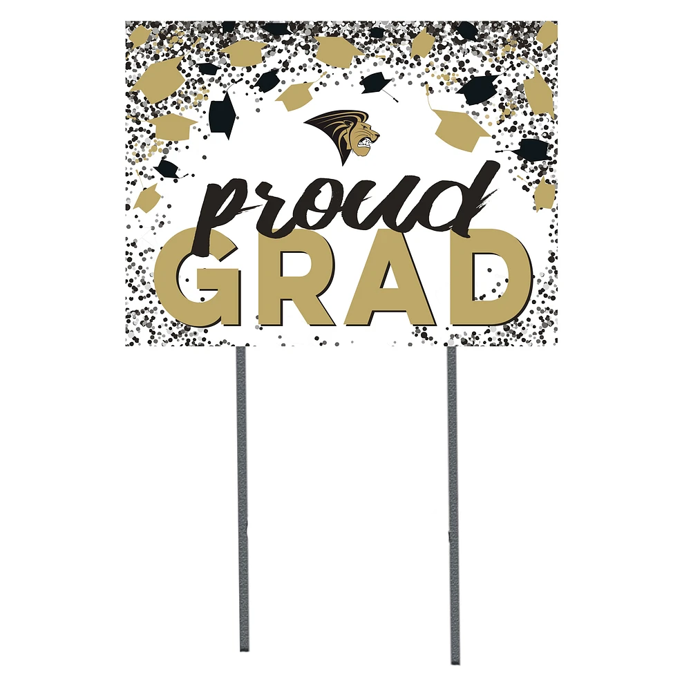 Lindenwood Lions 18" x 24" Proud Grad Yard Sign
