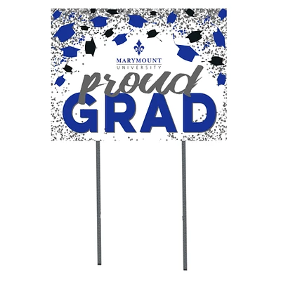 Marymount Saints 18" x 24" Proud Grad Yard Sign