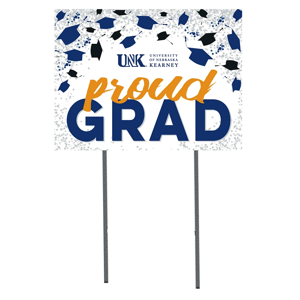 Nebraska-Kearney Lopers 18" x 24" Proud Grad Yard Sign