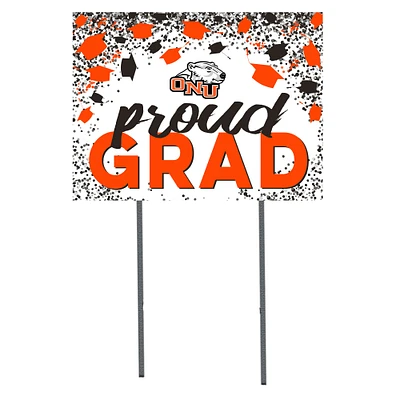 Ohio Northern Polar Bears 18" x 24" Proud Grad Yard Sign