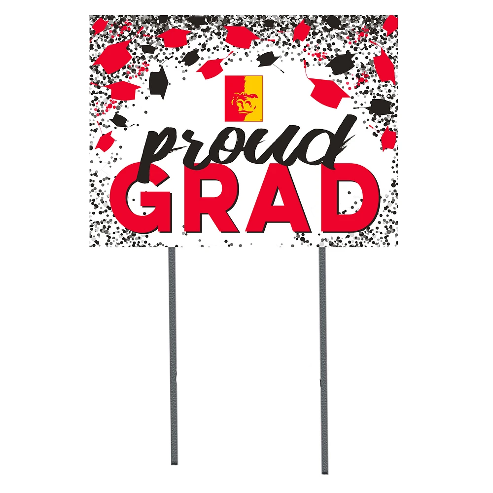 Pittsburg State Gorillas 18" x 24" Proud Grad Yard Sign