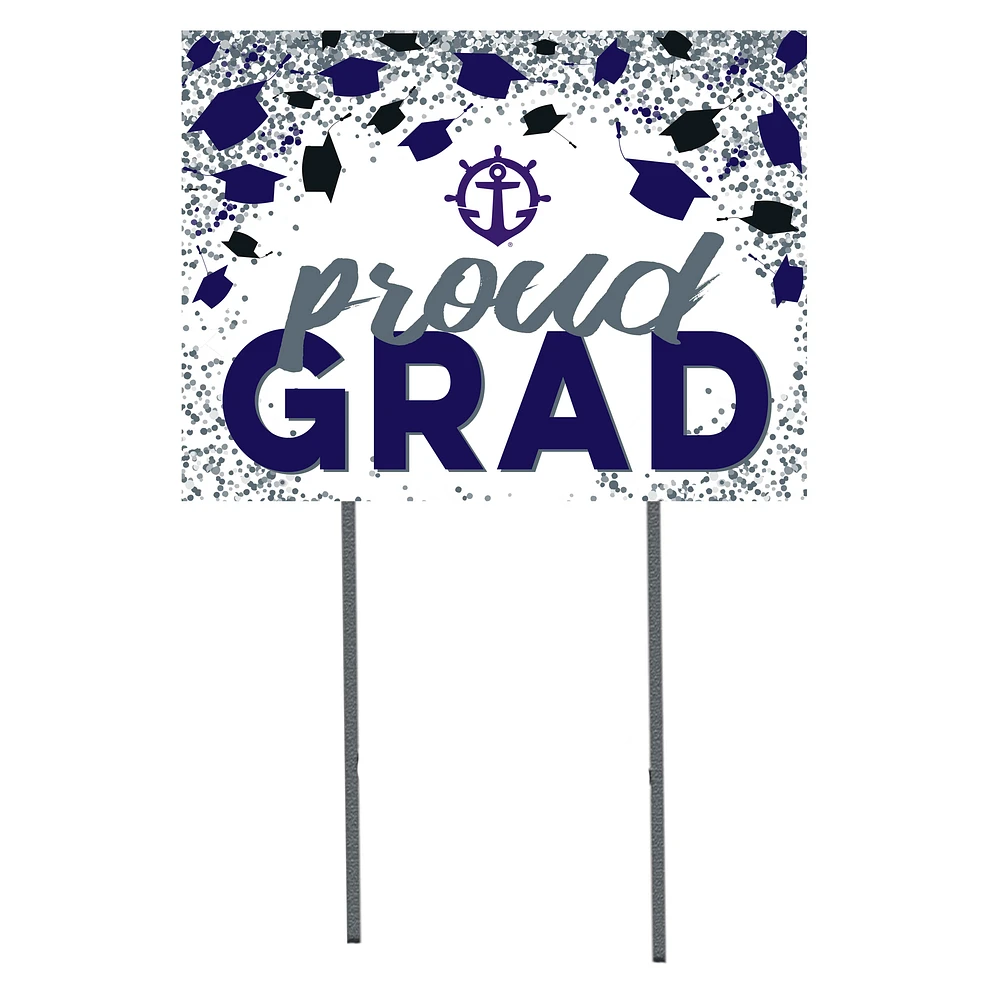 Portland Pilots 18" x 24" Proud Grad Yard Sign